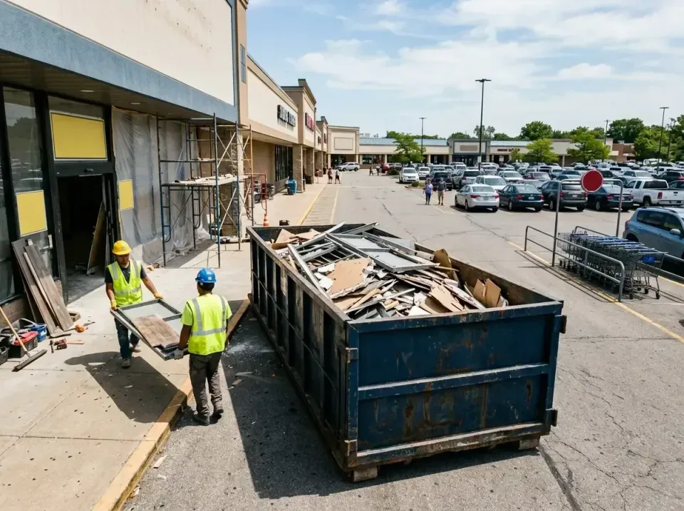 retail-store-renovation-debris-003 — frequently asked questions, Roll-off Dumpster Rentals in Shelley, ID